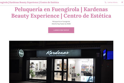 Gestión Social Media y SEO Local para Kardenas Beauty Experience